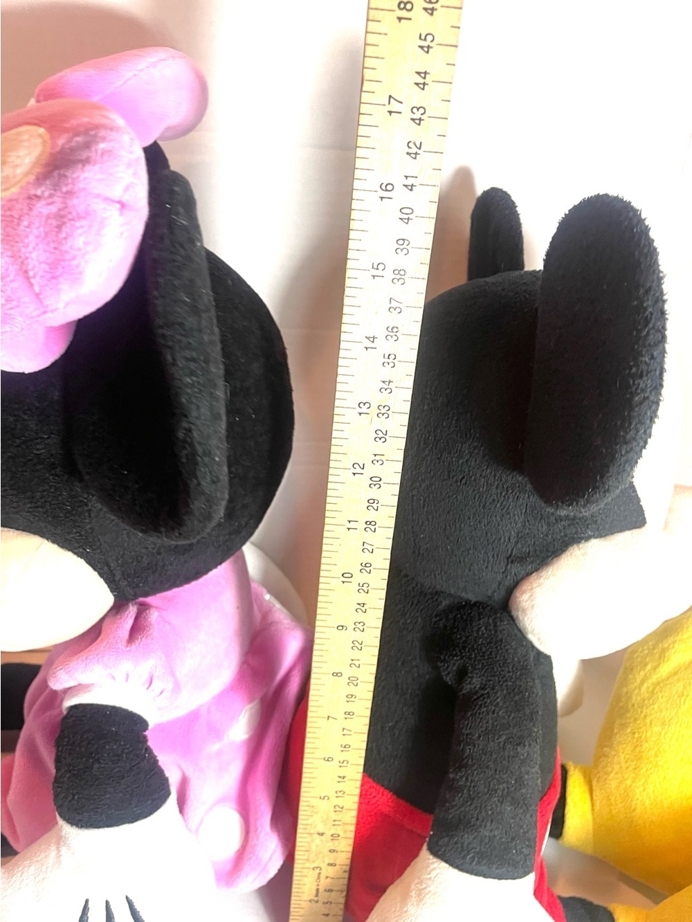 Disney Plush Pair Classic Duo Minnie and Mickey Mouse - Picture 12 of 13